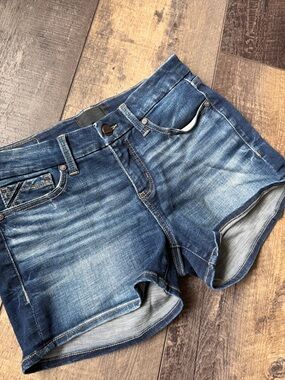 Buckle Women's Blue Denim Jean Shorts